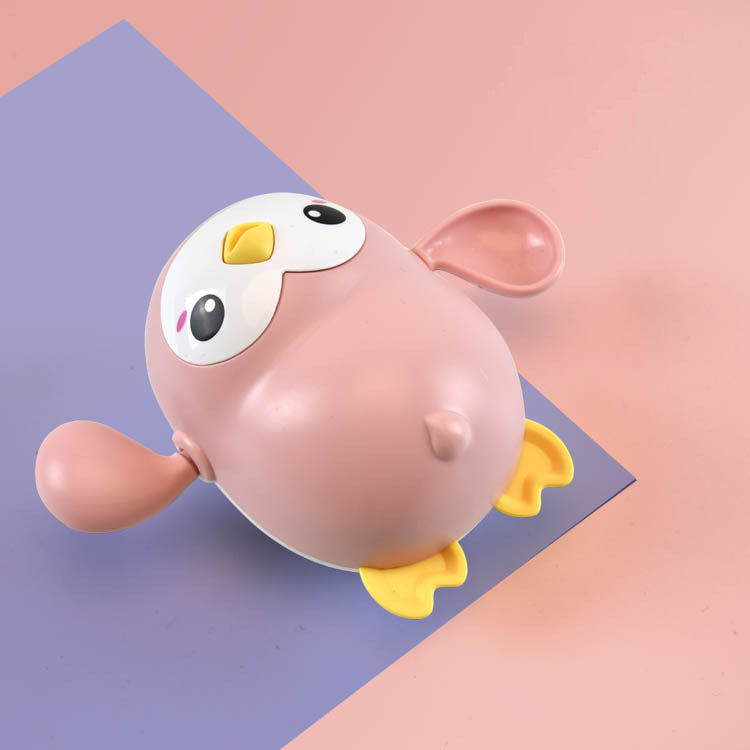 Wind-Up Swimming Penguin Bath Toy - Cute Pool Toys for Babies & Kids