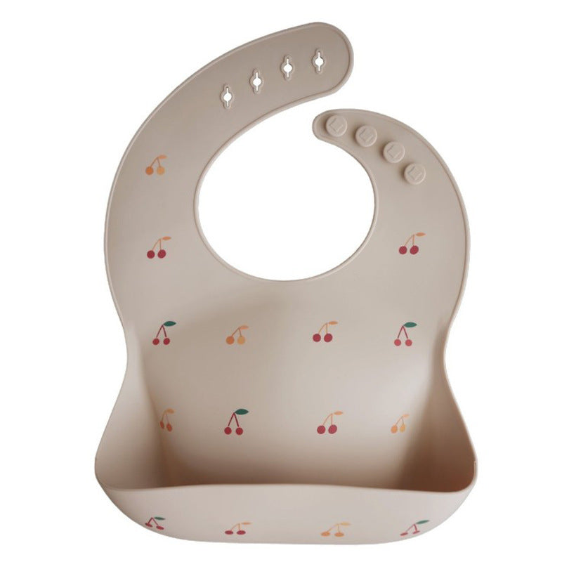 Baby Silicone Feeding Bib with Food Catcher (Waterproof)