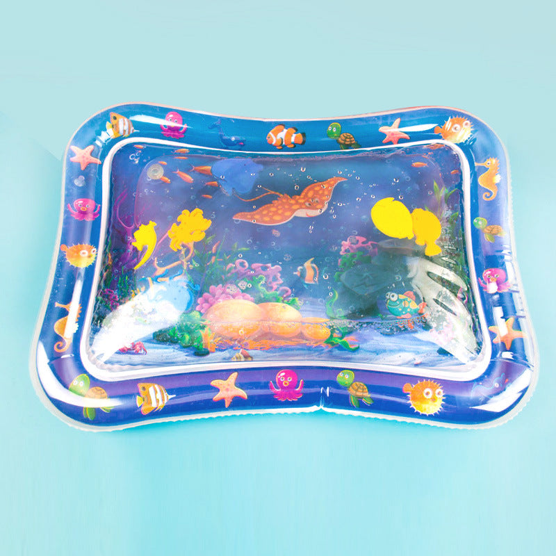 Baby Inflatable Water Play Mat - Tummy Time Sensory Cushion