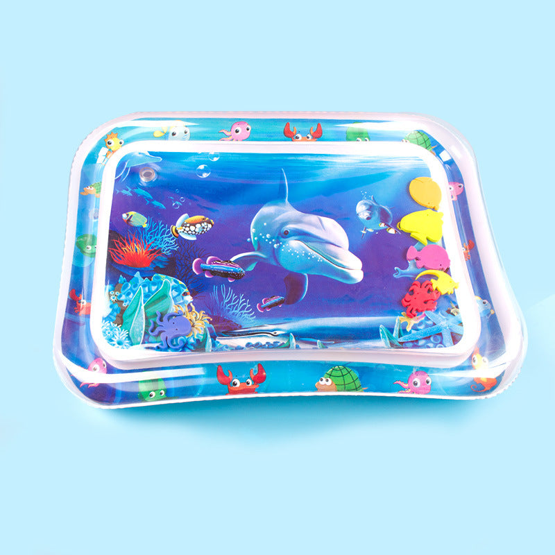 Baby Inflatable Water Play Mat - Tummy Time Sensory Cushion