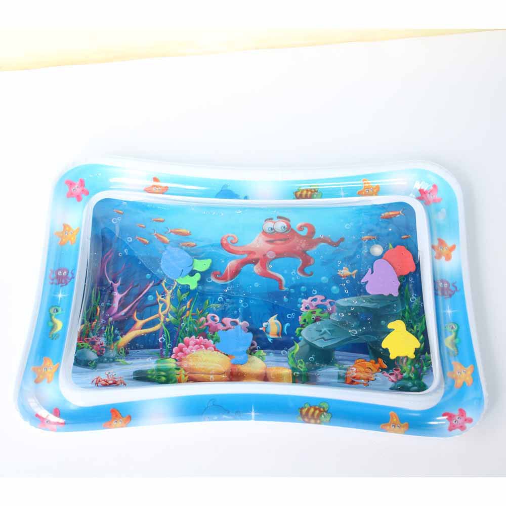 Baby Inflatable Water Play Mat - Tummy Time Sensory Cushion