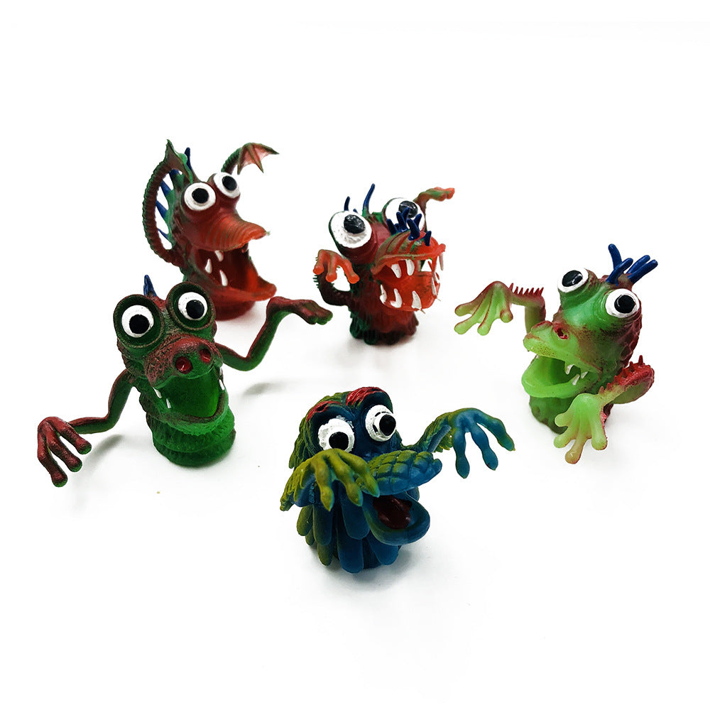 Kids Finger Puppets Set - Colorful Animal Puppets for Story Play