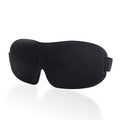 3D Contoured Sleep Eye Mask — Blackout, No-Pressure with Earplugs
