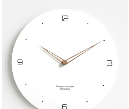 Zamonaviy Minimalist Devor Soati (Shovqinsiz, 30sm)