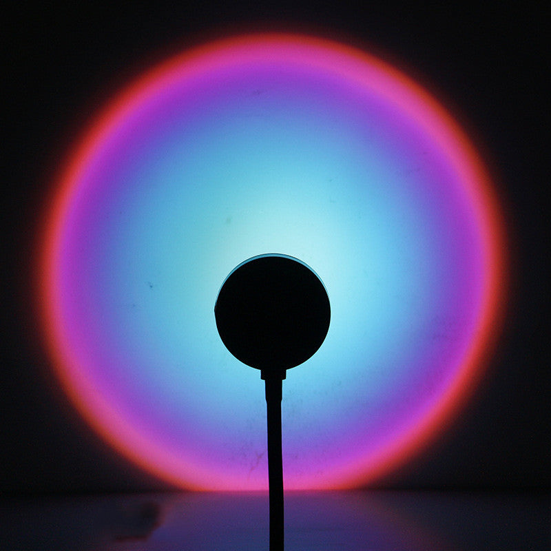 Rainbow projection lamp