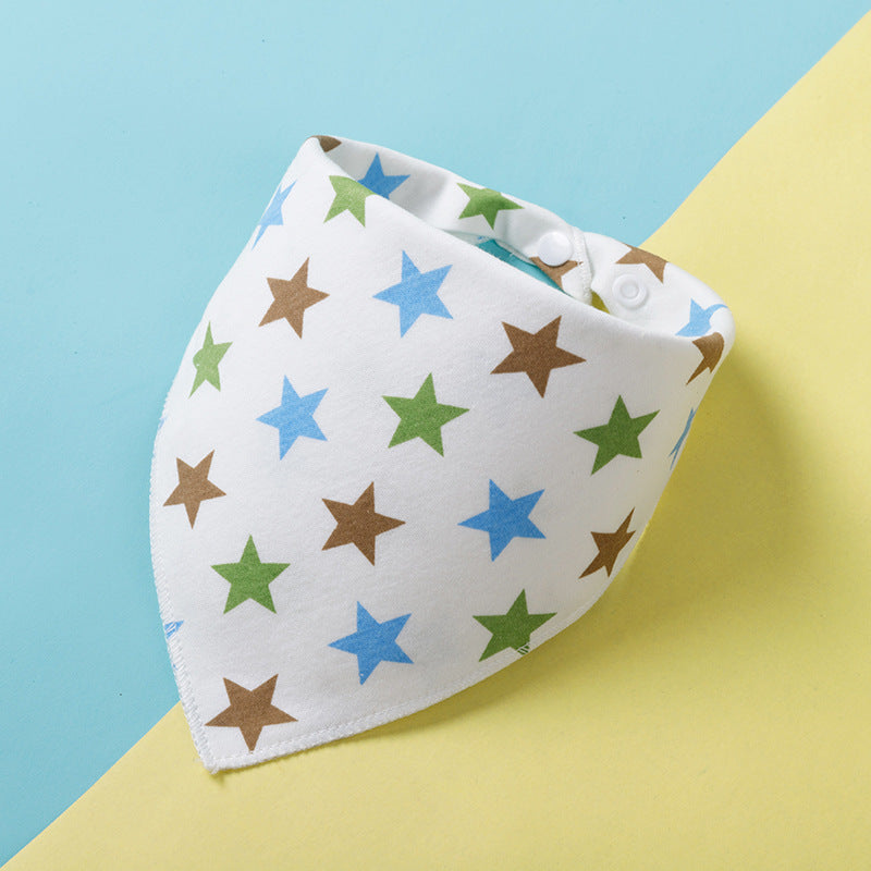 Baby Bandana Bibs - Soft Cotton Absorbent Drool Bibs for Newborns
