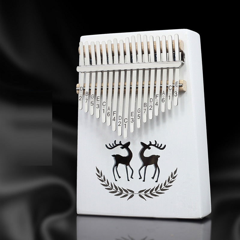 Kalimba Thumb Piano - 17 Key Portable Finger Piano for Beginners