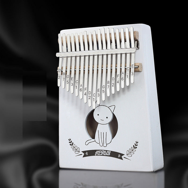 Kalimba Thumb Piano - 17 Key Portable Finger Piano for Beginners