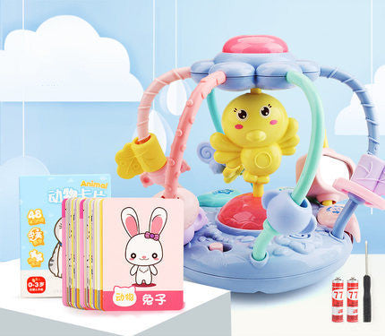 Baby Rattle & Teether Set - Grip Training Sensory Toy for Newborns