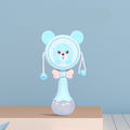 Baby Rattle & Teether Toy - Musical Cartoon Sensory Toy for Newborns