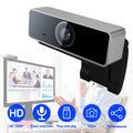 1080P HD Webcam - USB Auto-Focus Camera with Microphone for PC & Streaming
