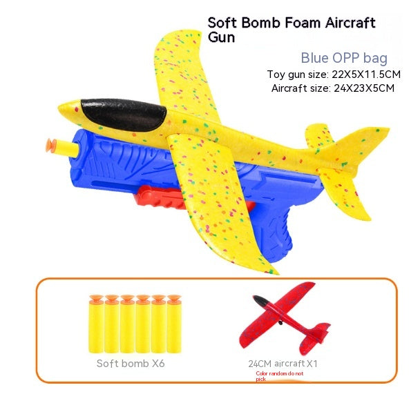 Kids Foam Catapult Airplane - Launch Glider Plane for Outdoor Fun