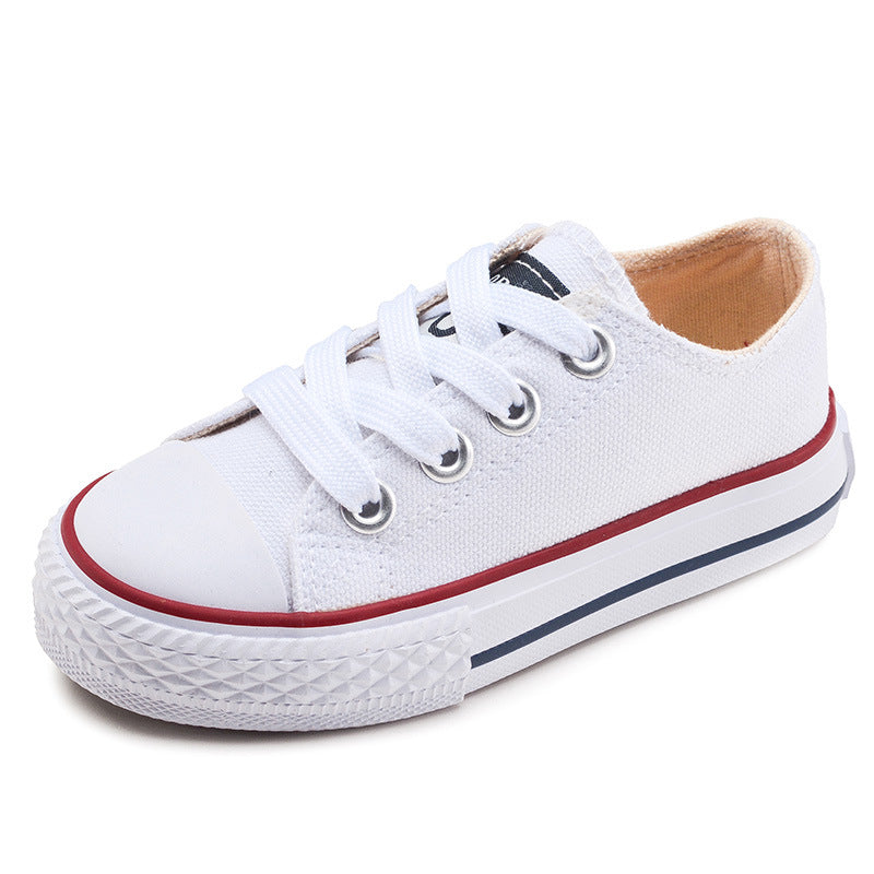Kids Canvas Sneakers - Lightweight Casual Shoes for Boys & Girls