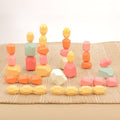 Wooden Balance Stacking Stones - Montessori Balancing Blocks for Kids