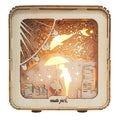 3D Wooden Puzzle Cat Model - DIY Model Kit with Night Light Desk Decor