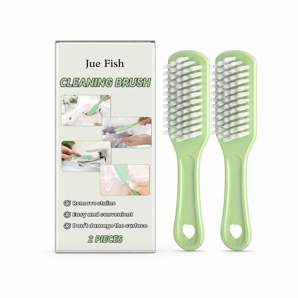 JUE FISH Household Cleaning Brush Set