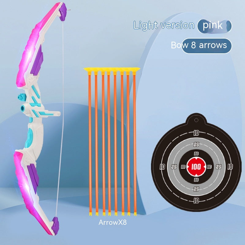 Kids Archery Bow and Arrow Set - Suction Arrows, Target and Quiver