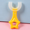 Kids U-Shaped Toothbrush - 360 Silicone Soft Brush for Children