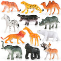 Kids Animal Figures Set - Realistic Toy Animals for Learning & Play