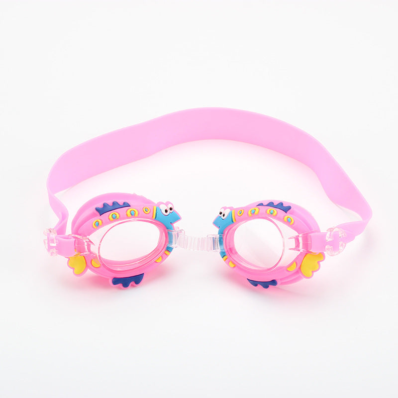 Kids Swimming Goggles - Anti-Fog Waterproof Cute Animal Goggles for Children