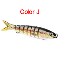 Multi-Jointed Fishing Lures - Lifelike Hard Bait Swimbait for Bass, Pike & Trout