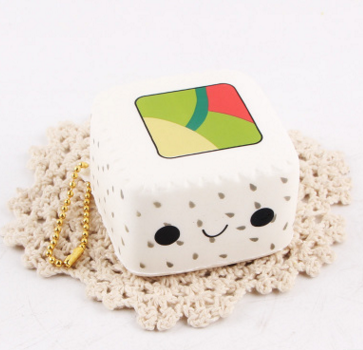 Kawaii Sushi Squishy - Slow-Rising Scented Soft Toy for Kids