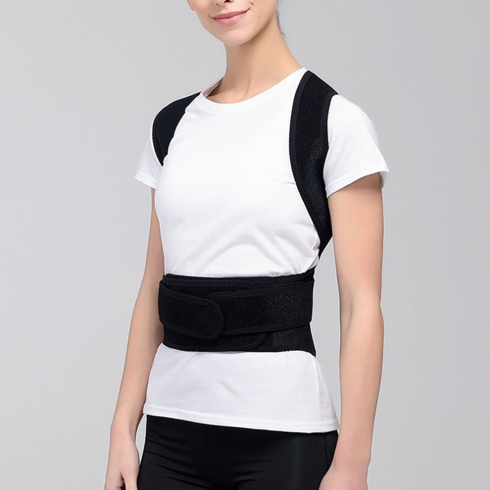 Posture Corrector Back Brace - Adjustable Support for Men & Women