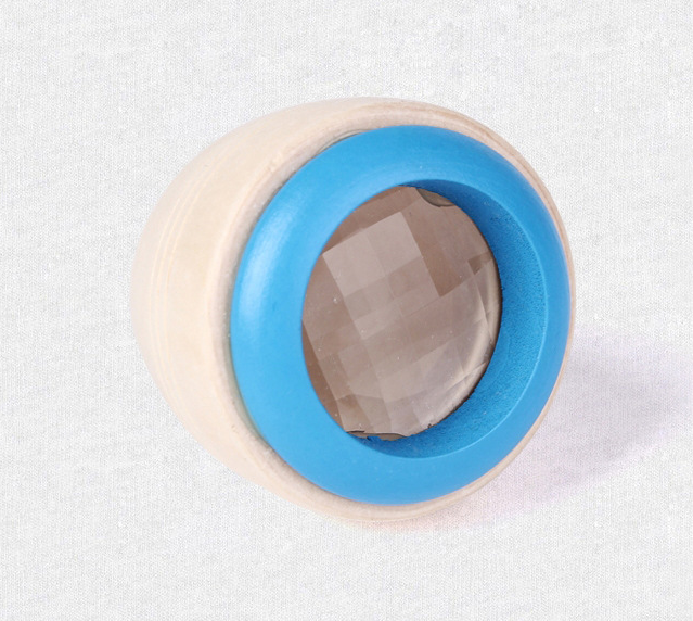 Wooden Kaleidoscope - Classic Magic Rotating Kaleidoscope Toy for Kids