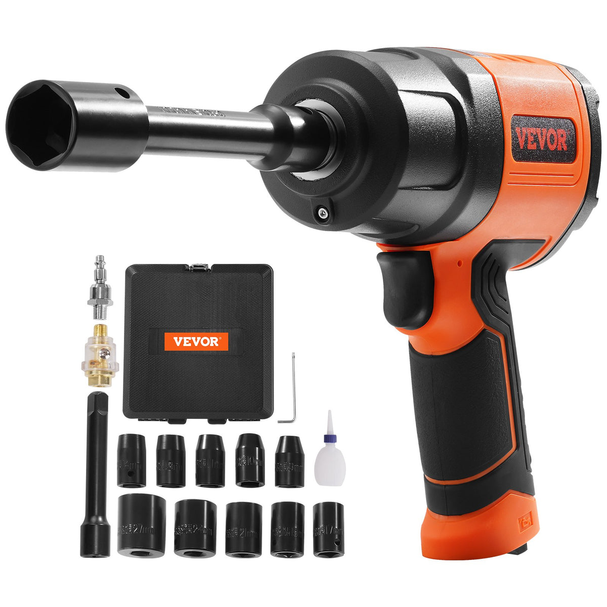 VEVOR Air Impact Wrench  Square Drive 1400ft-lb Nut-busting Torque