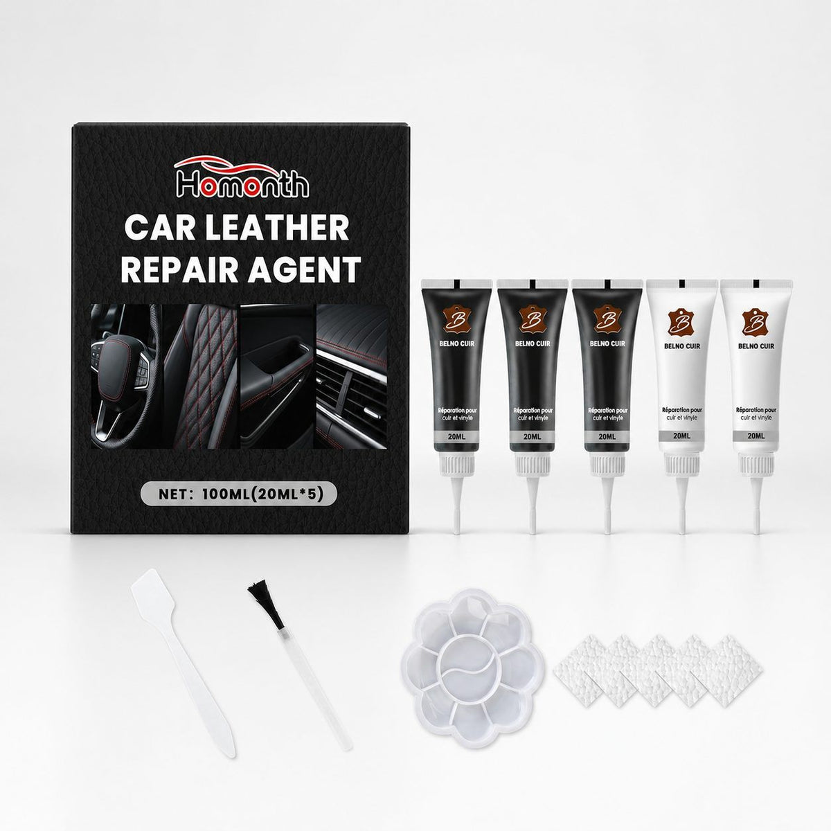 HOMONTH Automotive Leather Care Kit