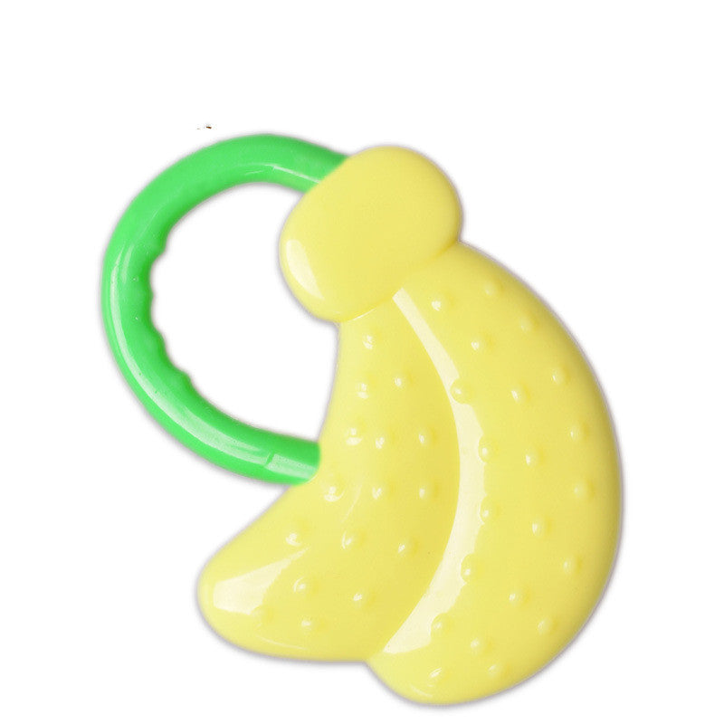Baby Silicone Teether - Soft Fruit Teething Toy for Soothing Sore Gums
