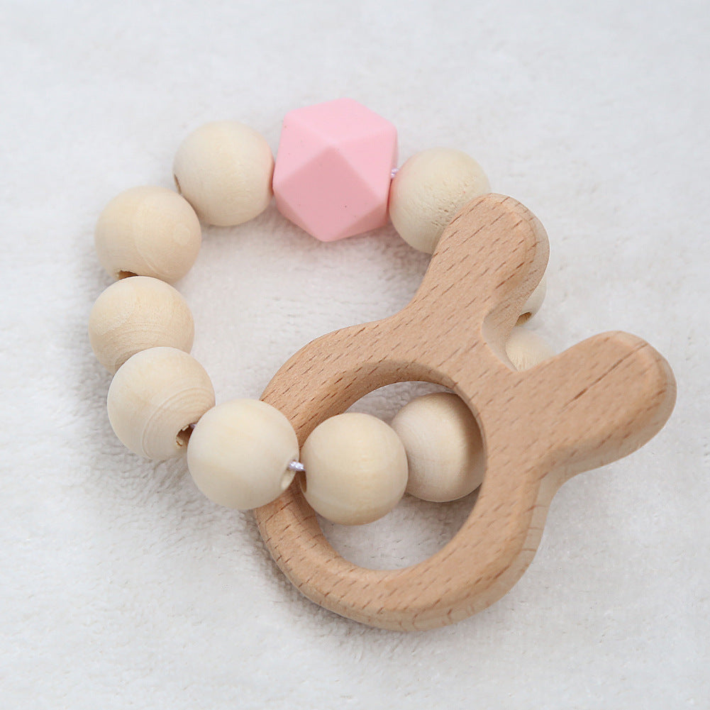 Baby Wooden Lacing Beads - Montessori Threading Animal Toy for Toddlers