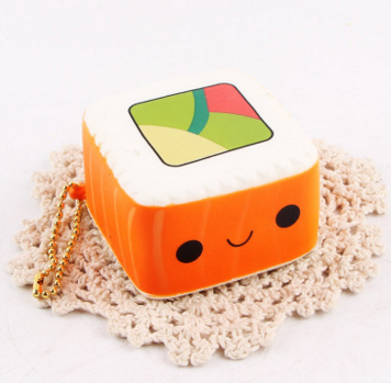 Kawaii Sushi Squishy - Slow-Rising Scented Soft Toy for Kids