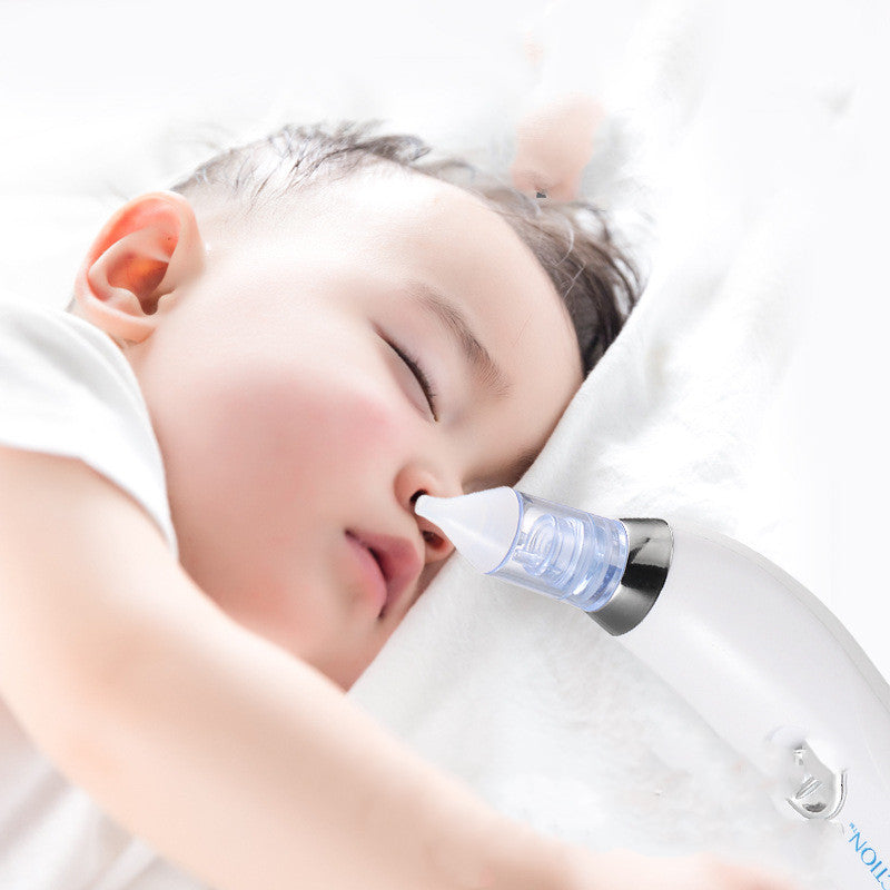 Electric Baby Nasal Aspirator - Gentle Nose Cleaner