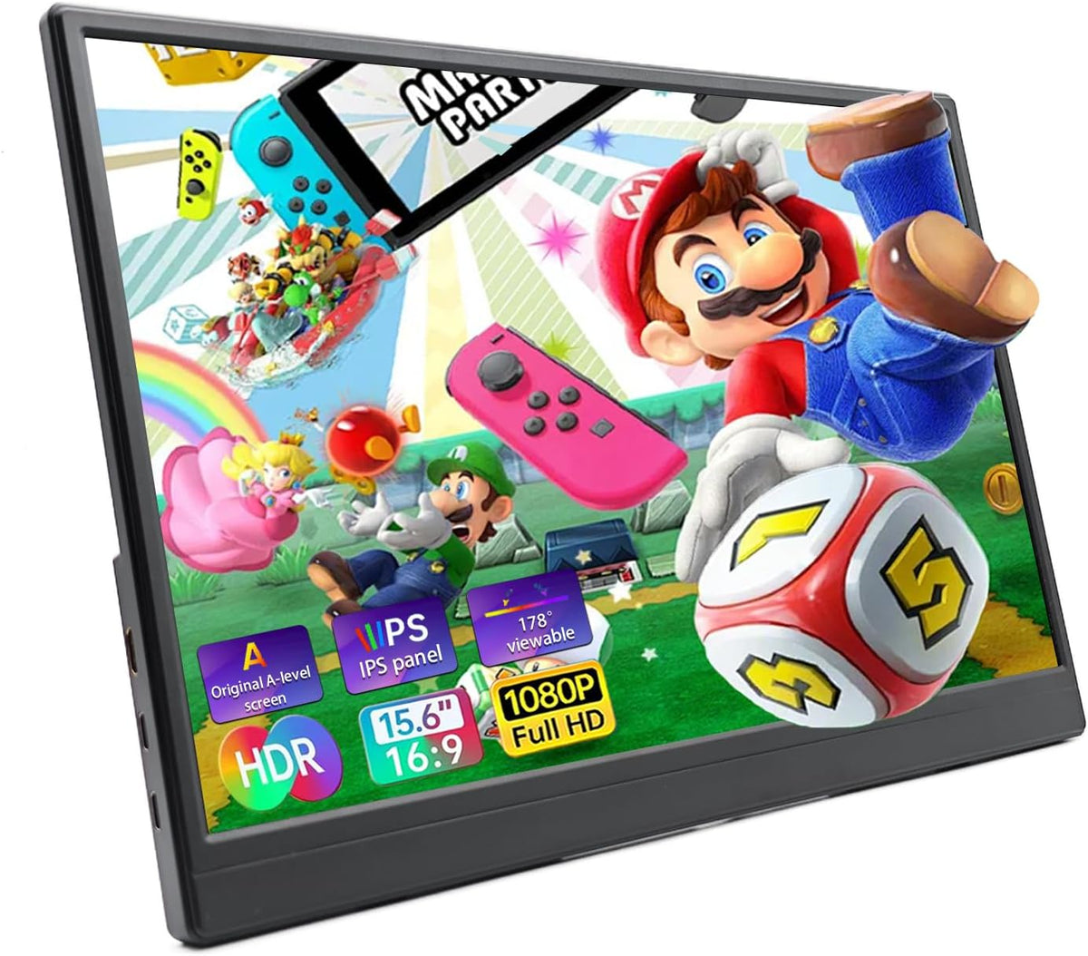 15.6 FHD 1920x1080 1080P IPS Portable Gaming Monitor