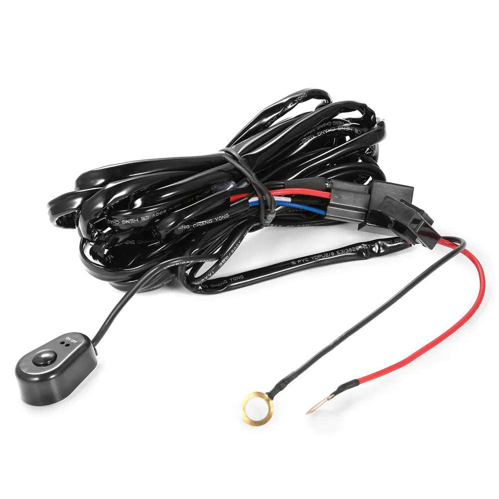 LED Light Bar Wiring Harness Kit 280W 12V 40A Power Relay Fuse On Off