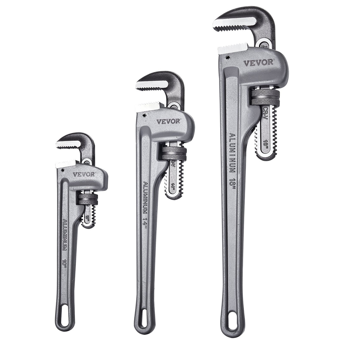 3-Piece Pipe Wrench Set
