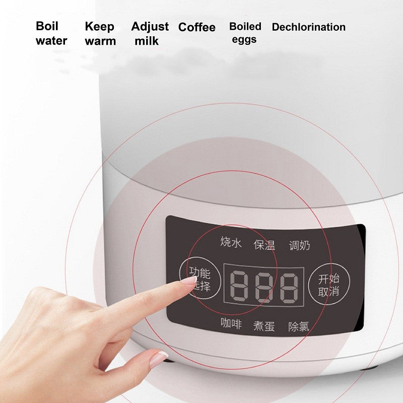 Portativ Elektr Choy Qaynatgich (Katlanadigan, Silikon, 600ml)