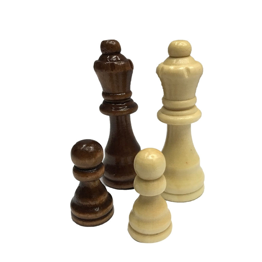 Wooden Chess Set (32 Pieces, Classic Design)