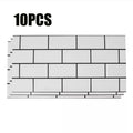 NEW 10Marble Tiles Sticker Self