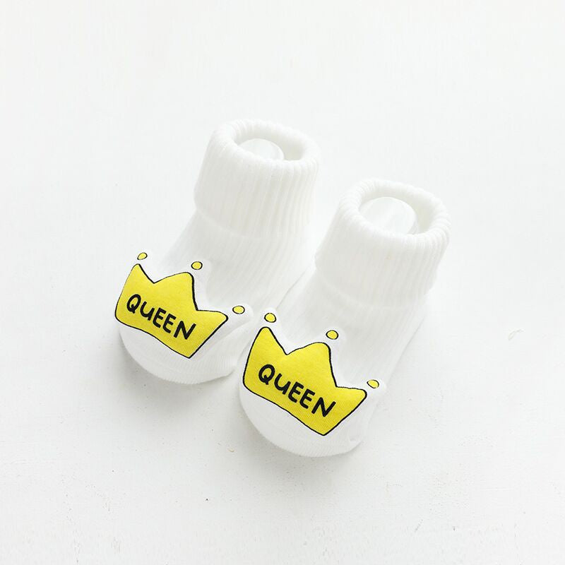 Baby Non-Slip Grip Socks - Cute Anti-Skid Floor Socks for Toddlers