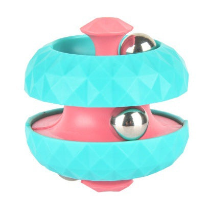 Ball Track Gyro Fidget Cube - Sensory Decompression Toy for Kids