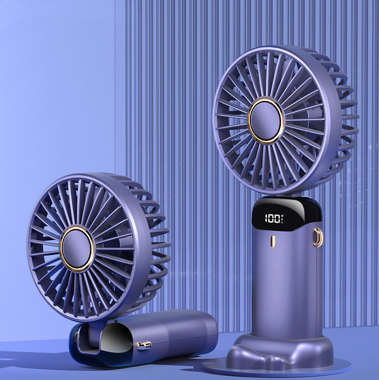 Portativ Mini Fan (USB, Katlanadigan, 5 Tezlik)