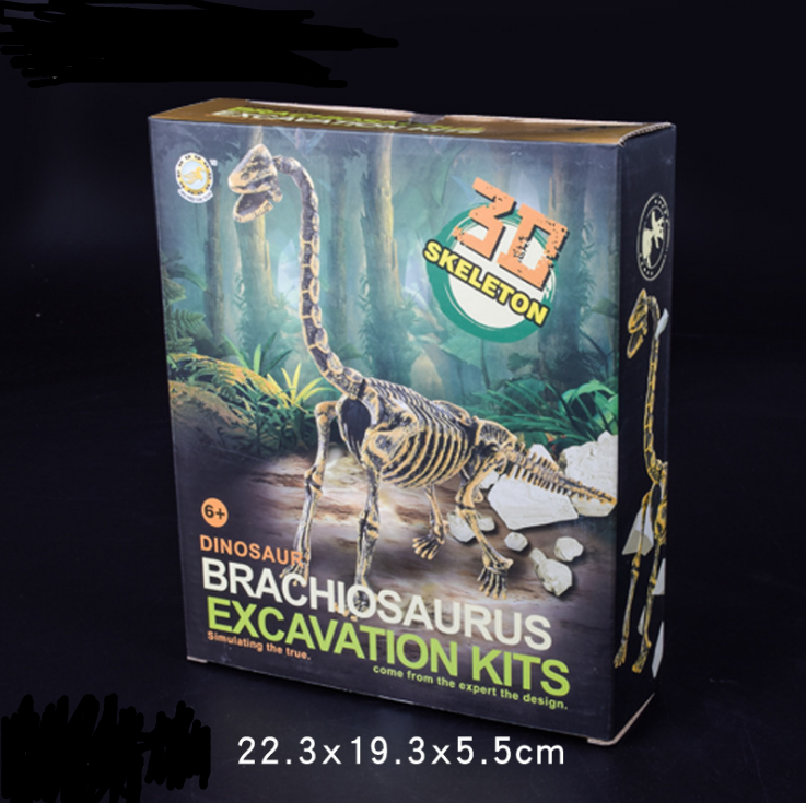 Dinosaur Dig Kit - Excavate and Discover Dino Fossils STEM Toy for Kids