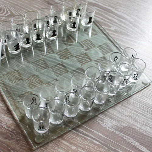 Chess Cup Party Game Set (Drinking Game for Adults)