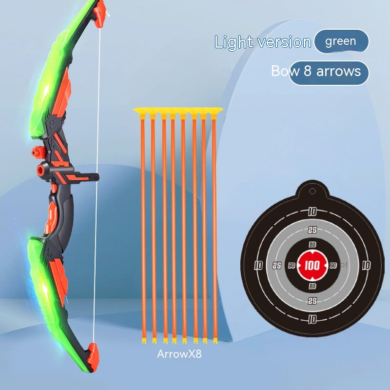 Kids Archery Bow and Arrow Set - Suction Arrows, Target and Quiver