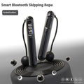 Smart Bluetooth Jump Rope - App-Connected Counting Skipping Rope with Weighted Ball