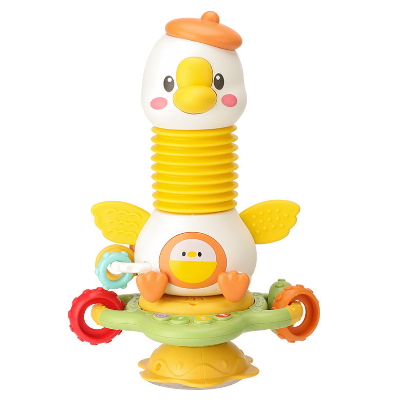 Baby Suction Cup Spinner Toy - Rotating Flower Activity Toy