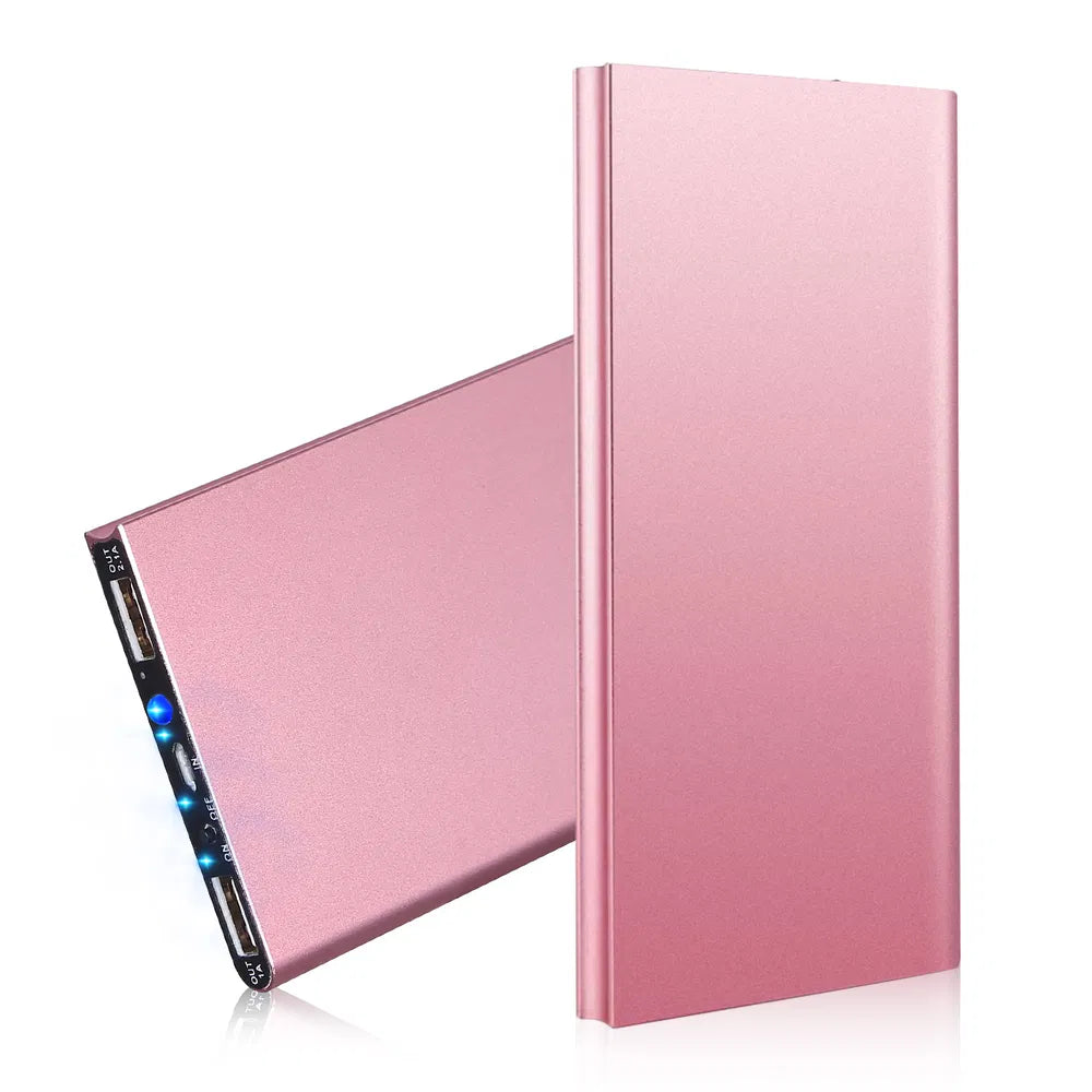 Slim 20000mAh Power Bank - Ultra-Portable Fast Charging Battery for Travel
