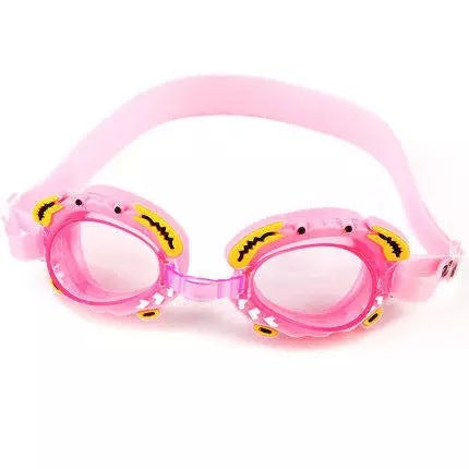 Kids Swimming Goggles - Anti-Fog Waterproof Cute Animal Goggles for Children